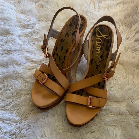 Sam Edelman Shoes - Sam Edelman Cork Wedges Size 10
